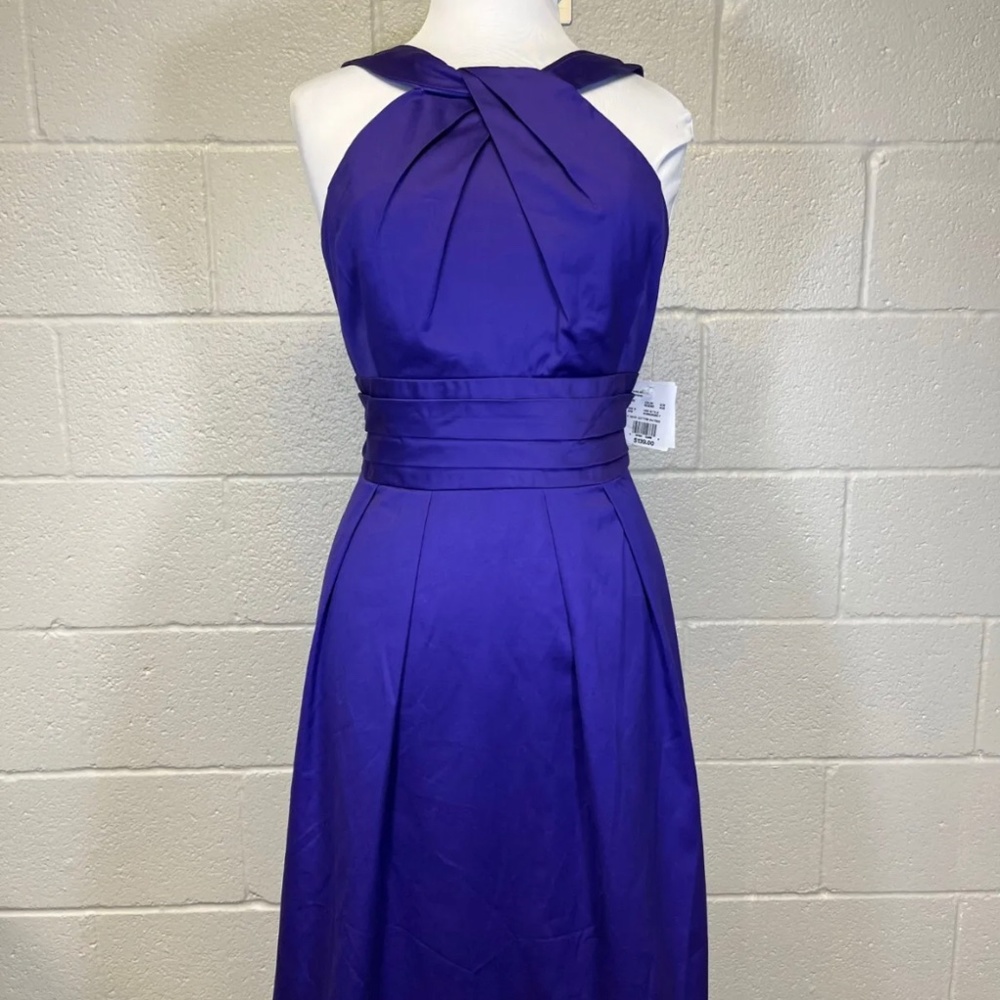 DAVID'S BRIDAL Purple Bridesmaid/MOTB/Formal/Prom Dress Size 10